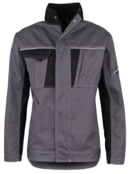 Bundjacke Inflame dunkelgrau/schwarz