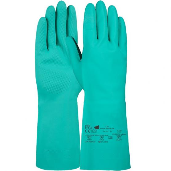 Trivex Nitril Chemikalienschutzhandschuh, 33 cm