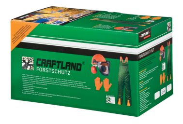Forstschutzset mit KWF geprüfter Schnittschutzlatzhose