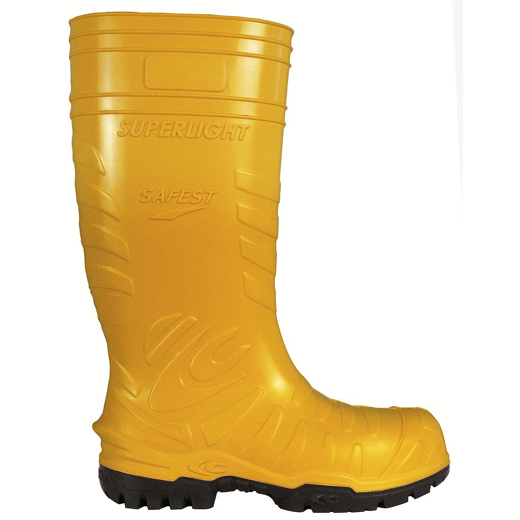 COFRA® ELECTRICAL SAFEST YELLOW STIEFEL AUS POLYURETHAN FARBE GELB/SCHWARZ