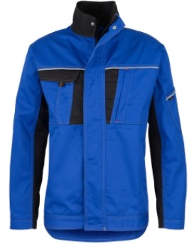 Bundjacke Inflame kornblau/schwarz