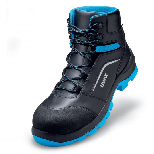 uvex 2 xenova Sicherheitsschuh S3 Stiefel Weite 11 schwarz/blau