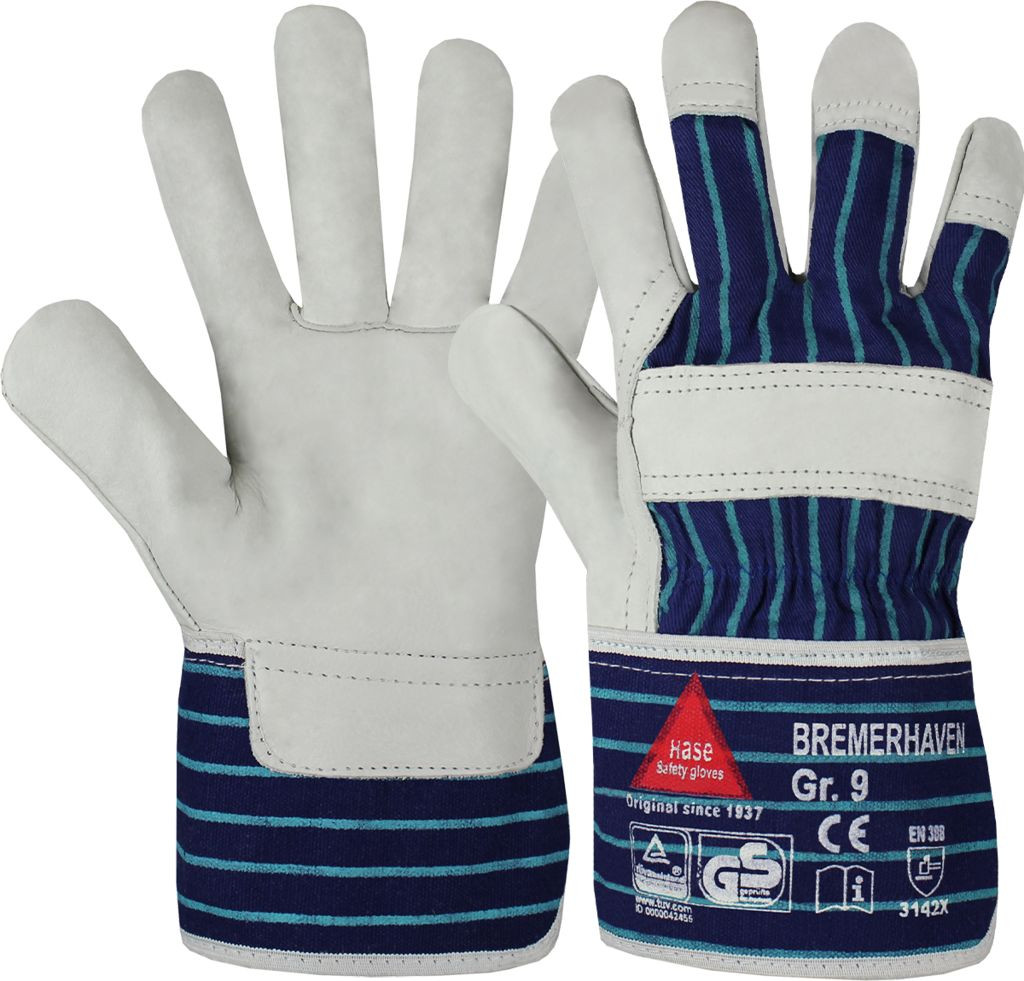 Hase Rindnarbenleder Handschuh Bremerhaven