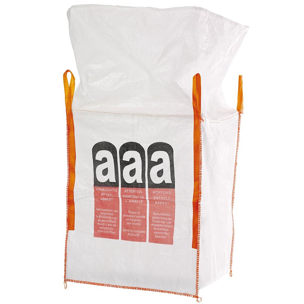 Bigbag für Asbest 90x90x110 cm VE = 120 Stk.
