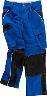 Bundhose Inflame kornblau/schwarz