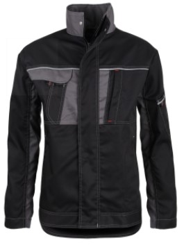 Bundjacke Inflame schwarz/dunkelgrau