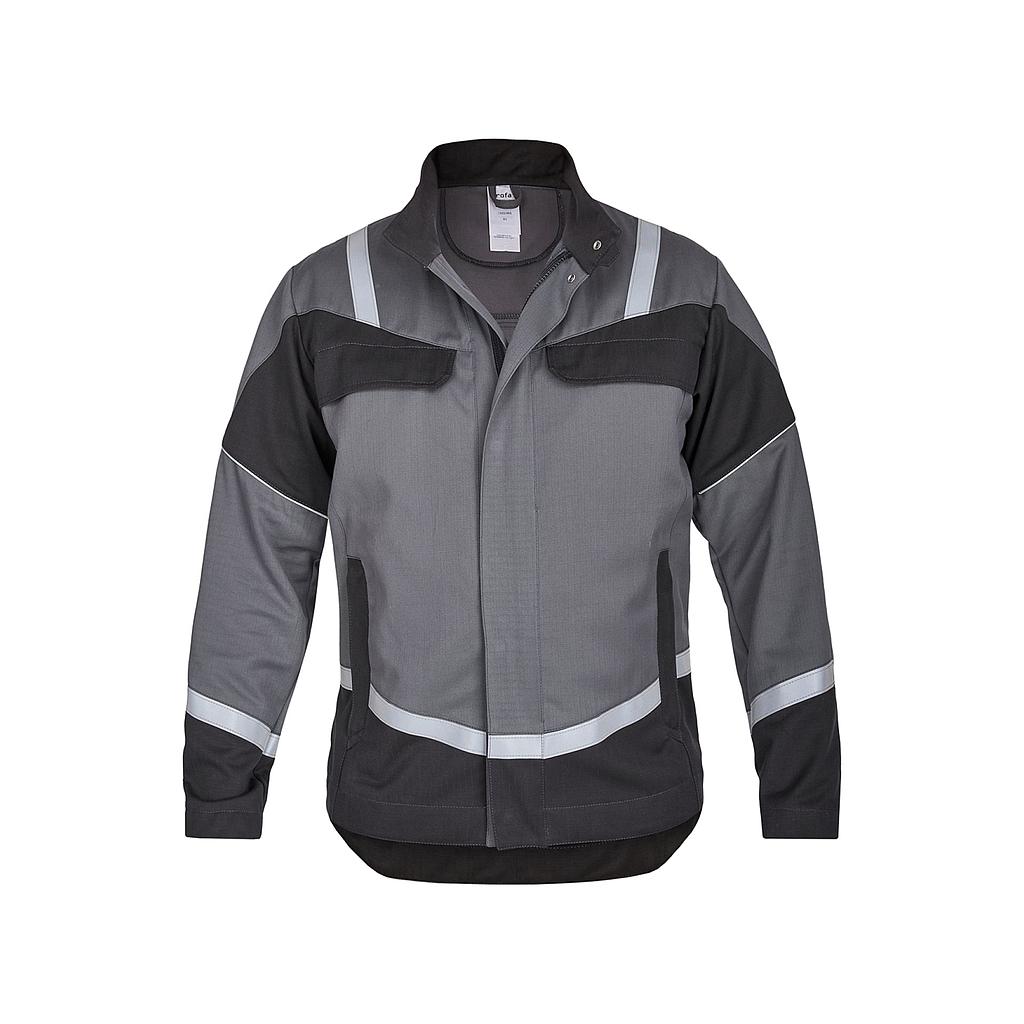 Jacke 2368 Multisix teilw. zweilagig grau/dunkel-anthrazit