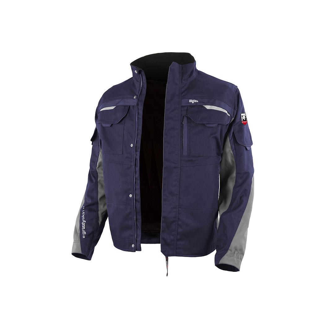 Grizzlyskin IRON Bundjacke marine/grau