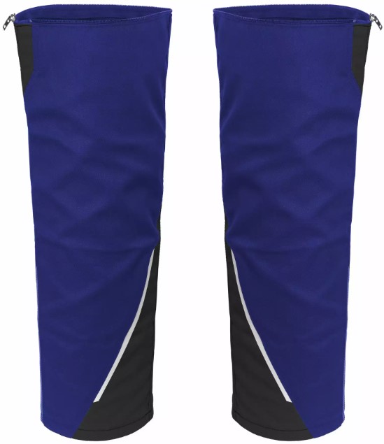 Grizzlyskin IRON Beinlinge kornblau/schwarz