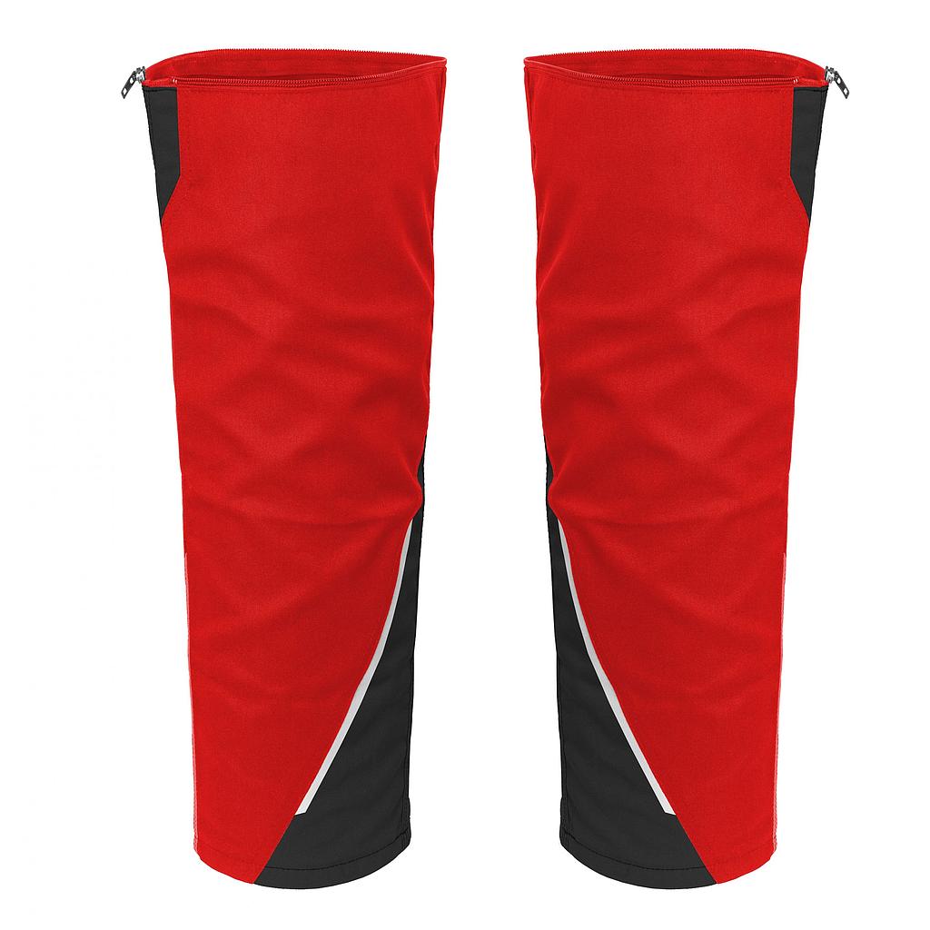 Grizzlyskin IRON Beinlinge rot/schwarz