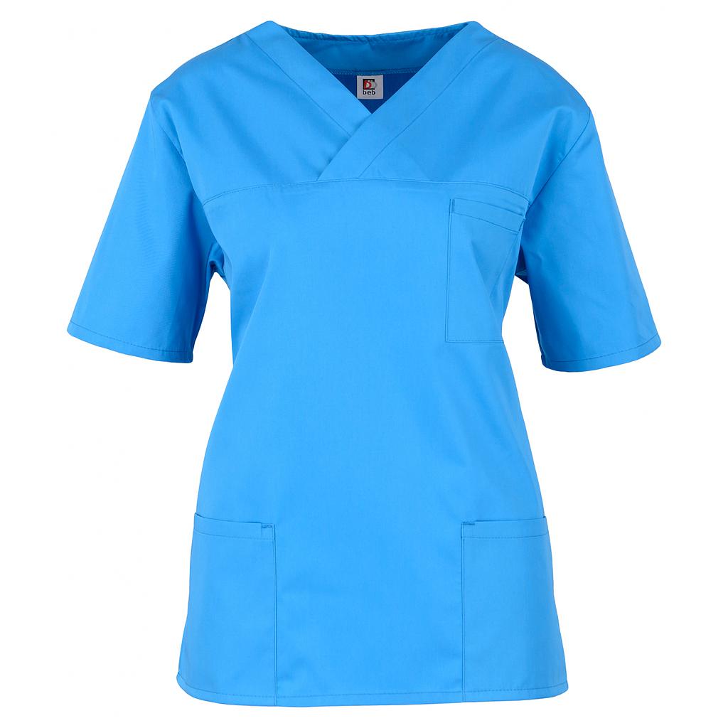 Schlupfkasack Basic Unisex azur (türkis)