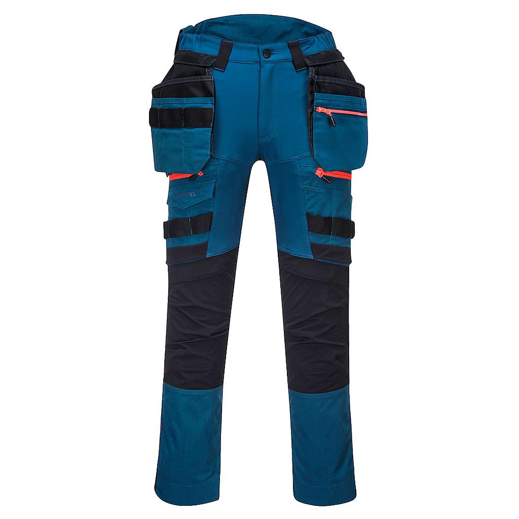 DX4 Bundhose mit abnehmbaren Holstertaschen Metro Blau