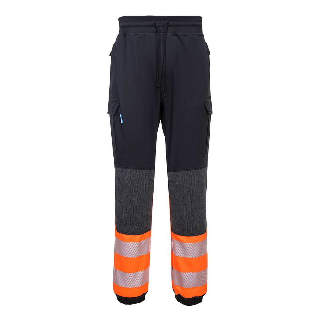 KX3 Warnschutz Flexi Bundhose Schwarz/Orange