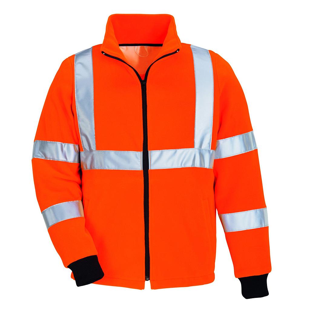 Rofa Fleecejacke 2081 leuchtorange