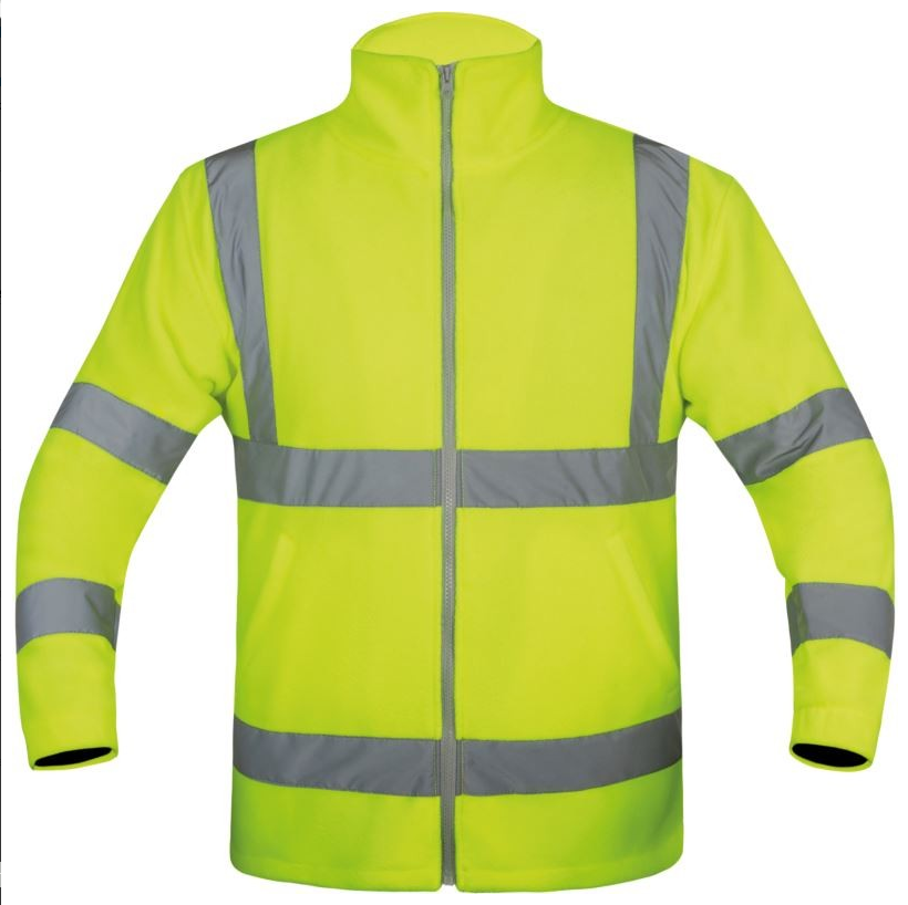 korntex® Warnschutz-Fleecejacke gelb