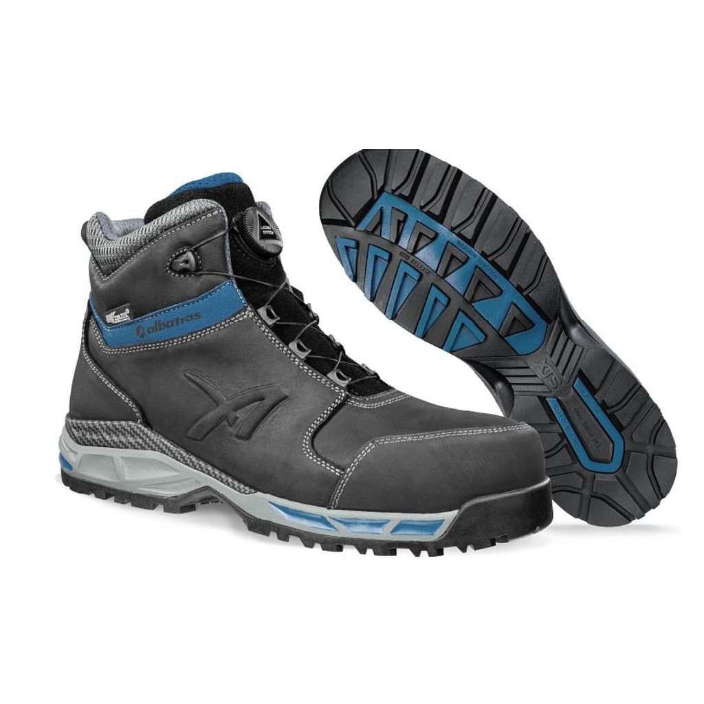albatros® Knöchelschuh TOFANE BLACK QL CTX Mid S3 ESD WR HRO SRC