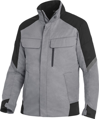 FHB® Arbeitsjacke Frank Herren grau-schwarz
