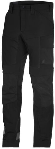 FHB® Arbeitshose Leo elastisch schwarz-schwarz