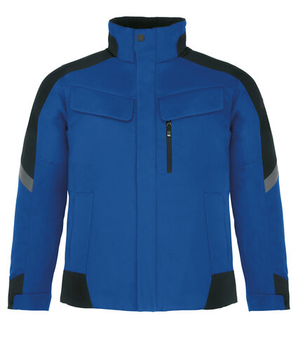 FHB® Arbeitsjacke LARS royal- schwarz