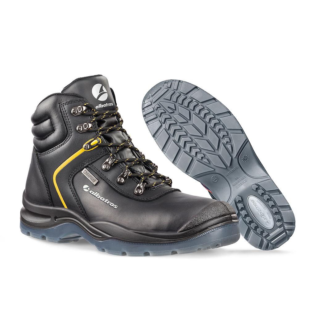 albatros® Knöchelschuh Gravity CTX Mid S3 WR SRC schwarz