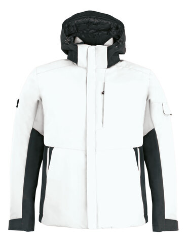 FHB® Arbeitsjacke Georg Primaloft weiß-schwarz
