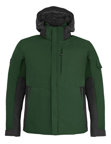 FHB® Arbeitsjacke Georg Primaloft grün-schwarz 