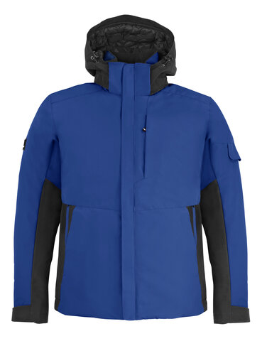 FHB® Arbeitsjacke Georg Primaloft royal-schwarz 