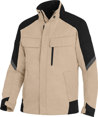 FHB® Arbeitsjacke Frank Herren beige-schwarz  