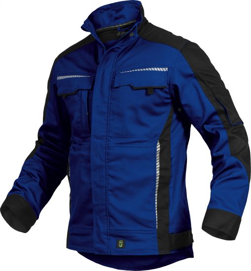 Jacke Flex-Line Leibwächter kornblau/schwarz 