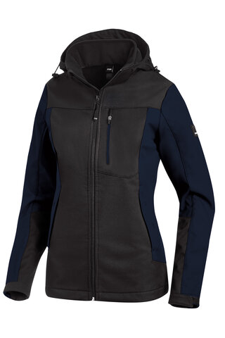 FHB® Julia Softshelljacke Damen marine-schwarz 