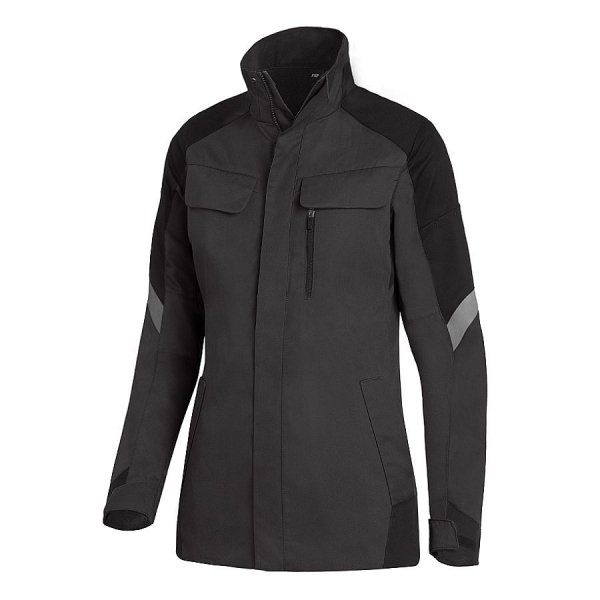 FHB® Andrea Arbeitsjacke Damen anthrazit-schwarz