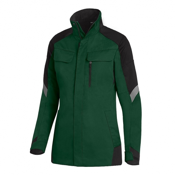 FHB® Andrea Arbeitsjacke Damen grün-schwarz   