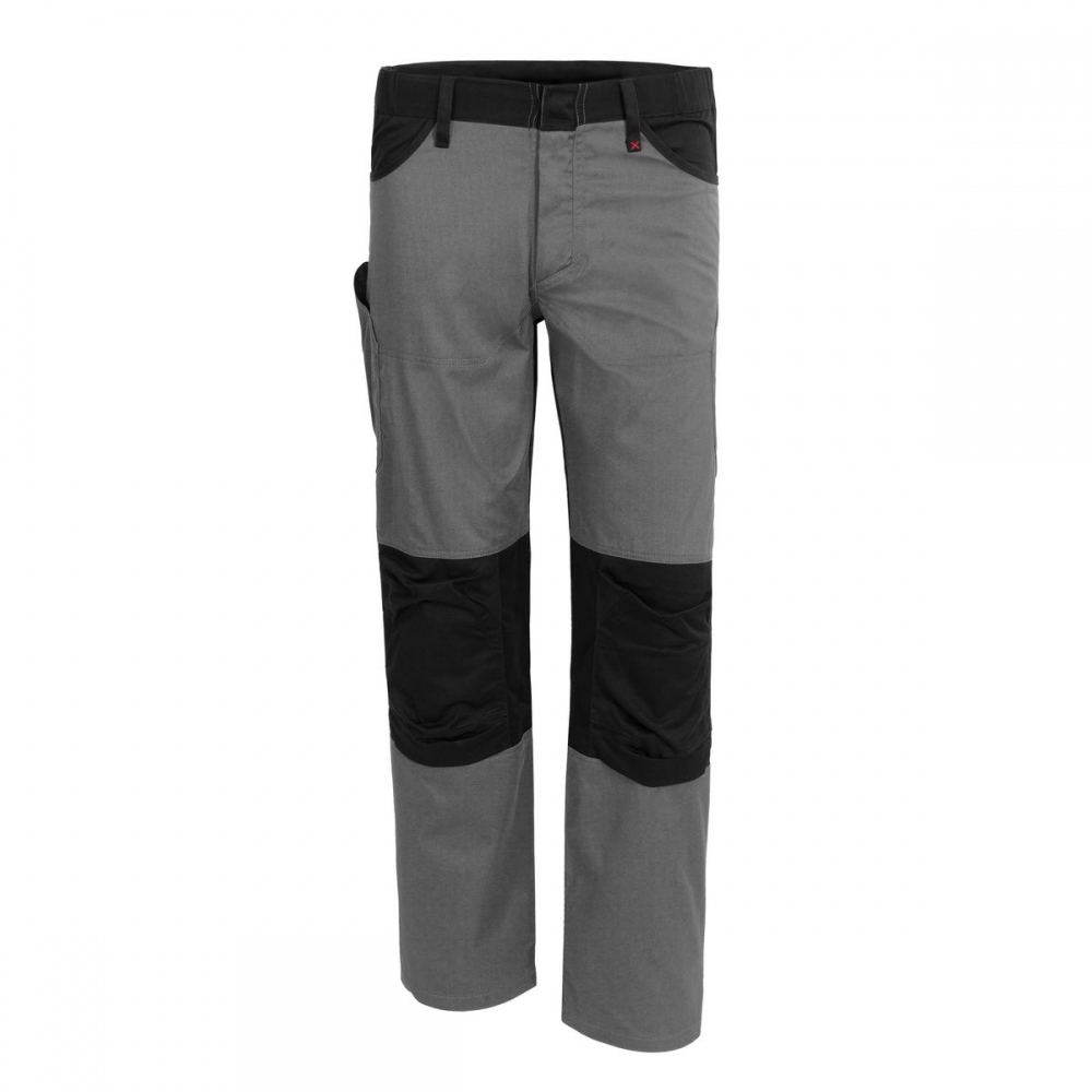 Qualitex X-Serie Bundhose MG 245g grau/schwarz