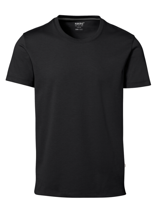 Hakro®  T-Shirt Cotton-Tec schwarz