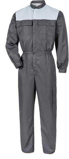 HABETEX® Overall Micronplus 150 g/m², anthrazitgrau/silbergrau