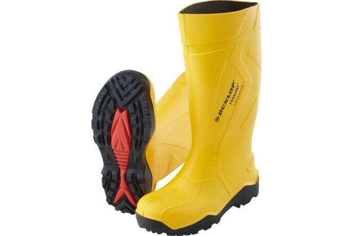 Dunlop Purofort + full safety S5 gelb isoliert bis -20 °C