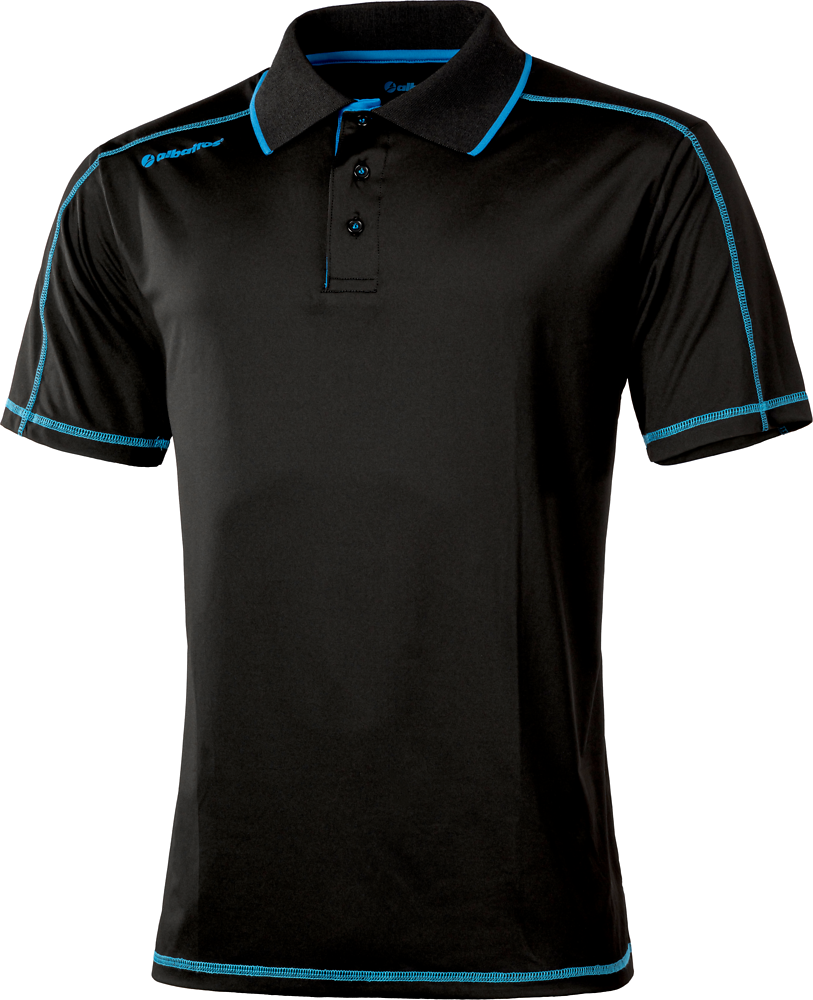 albatros® Funktions-Poloshirt CLIMA schwarz-blau