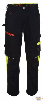 *Auslaufmodell* LeikaTex Bundhose Black Line Professional Workwear