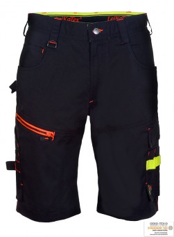 LeikaTex Short Black Line Professional Workwear