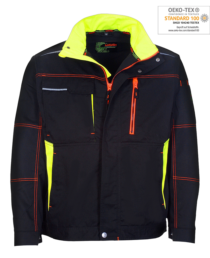 *Auslaufmodell* LeikaTex Jacke Black Line Professional Workwear
