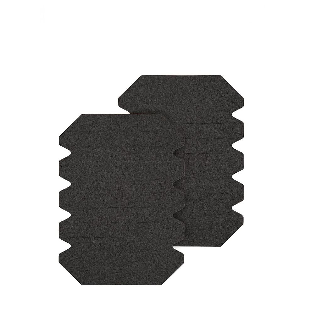 Rofa Kniepolster, waschbar - Paar - schwarz 124 - one size