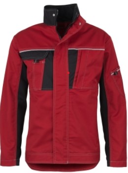 Bundjacke Inflame fire engine red/schwarz