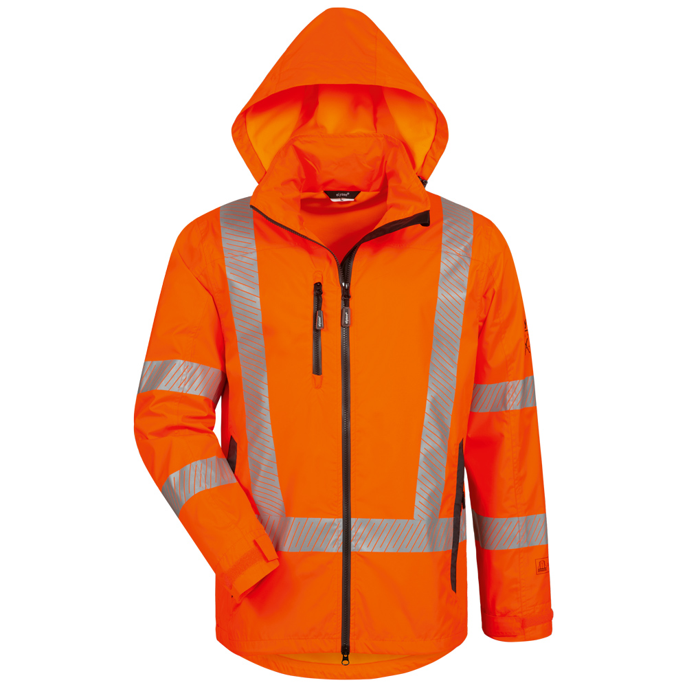 Warnschutz Regenjacke AIDEN orange