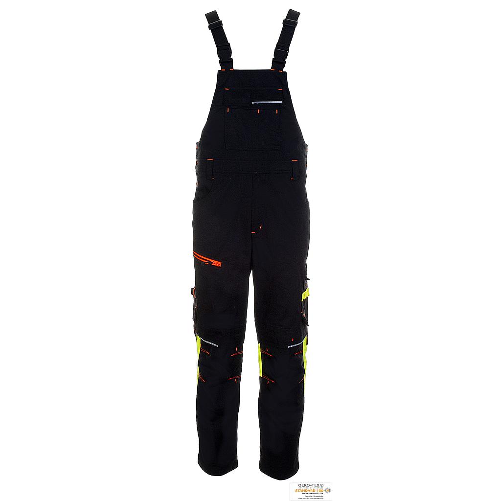 LeiKaTex®  BLACK LINE Latzhose Professional Workwear