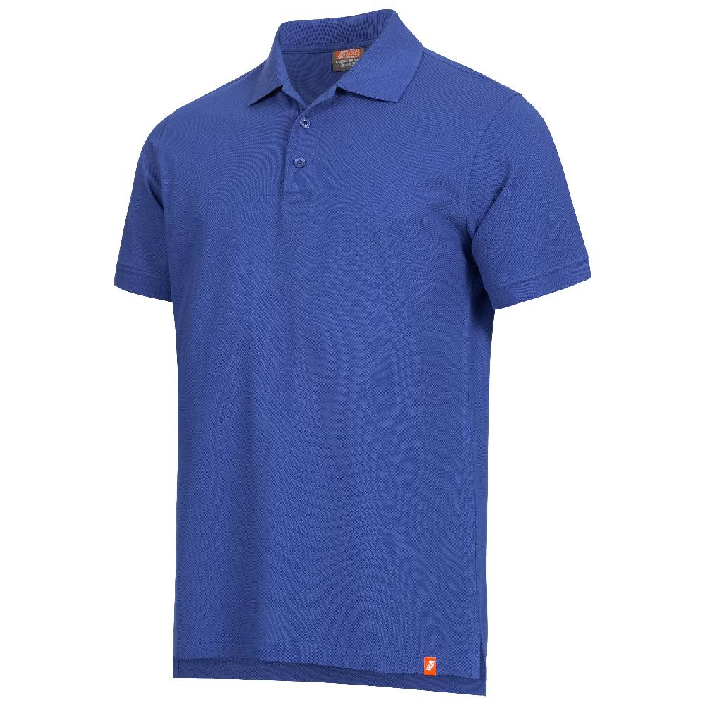 NITRAS® MOTION TEX LIGHT, Poloshirt, vorgewaschen, Polokragen, 100% Baumwolle, 200g/qm, STANDARD 100 by OEKO-TEX® königsblau