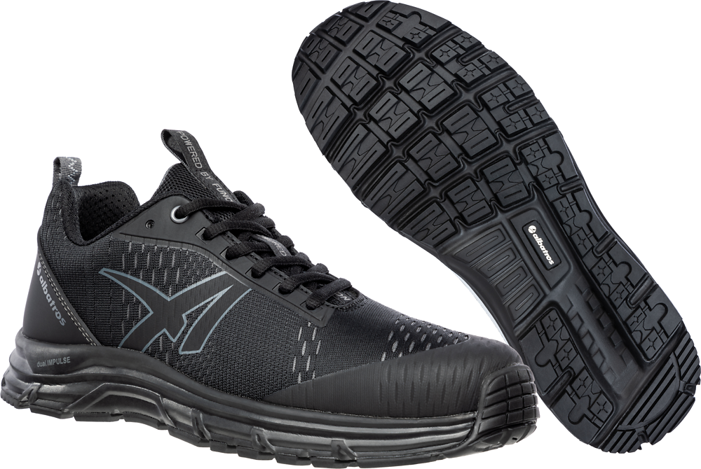 albatros® Halbschuh AER55 ST BLACK LOW O1 ESD HRO SRA schwarz