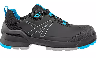 albatros Halbschuh TARAVAL BLACK/BLUE LOW S3L ESD FO SR Weite 12