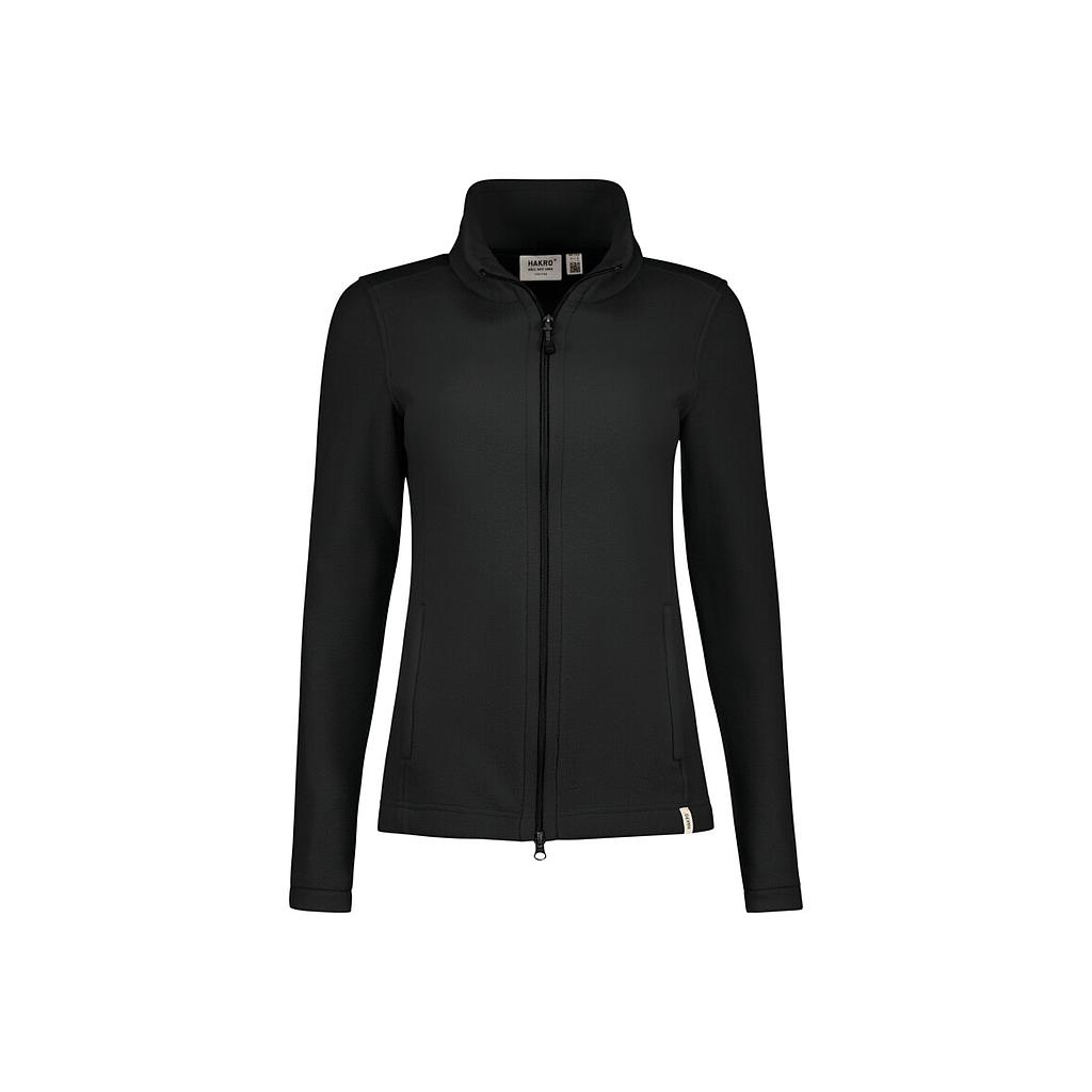 Hakro® Damen Fleecejacke Eco schwarz 