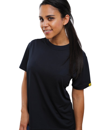 Damen T-Shirt HANNI ESD  Coolmax® marine