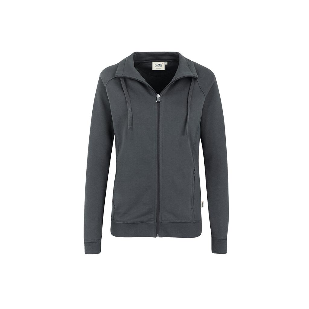 Hakro® Damen-Sweatjacke College anthrazit